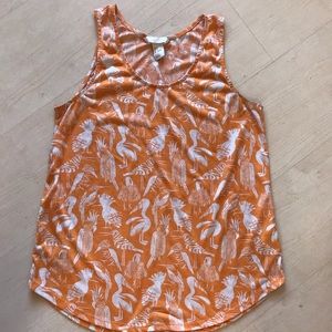 Bird print tank